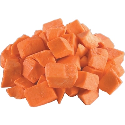 null Cubes de patate douce 600 g, 1,00 $/100g