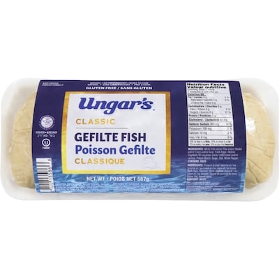 Ungars Poisson Gefilte casher 567 g, 2,29 $/100g