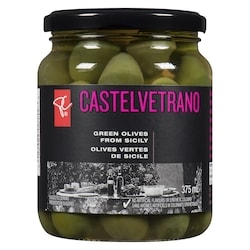PC Black Label Castelvetrano Olives - 375 ml | Atlantic Superstore