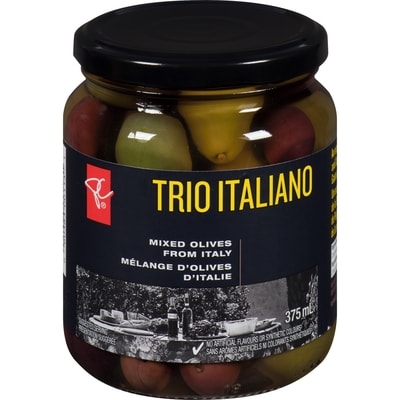 PC Collection noire Bl Trio Italiennes D'Olives 375 ml, 2,40 $/100ml