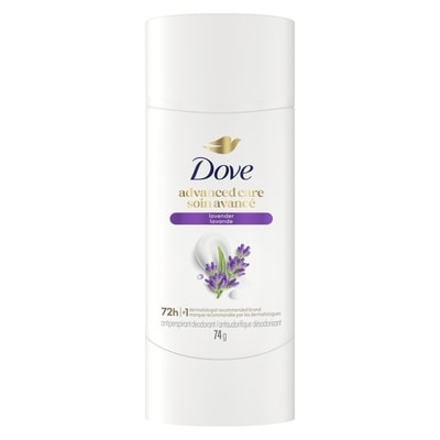 Dove Advanced Care Lavender Scent Deodorant for Women 74 g, $12.15/100g