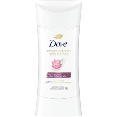 Dove Antisudorifique Parfum fleur de lotus 74 g, 12,15 $/100g