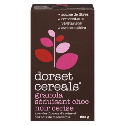 Dorset Avec Des Flocons D'Avoine Et Des Noix De Macadamia Granola Séduisant Choc Noir Cerise 325 g, 2,46 $/100g