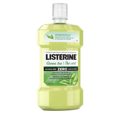 Rince-bouche antiseptique Thé vert Zero