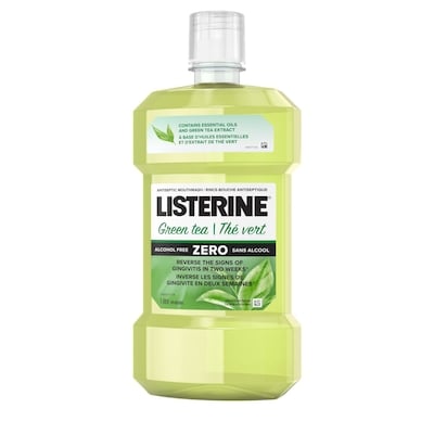 Rince-bouche antiseptique Thé vert Zero