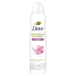 Dove Antisudorifique en vaporisateur sec Soin avancé Fleur de lotus 107 g, 7,48 $/100g