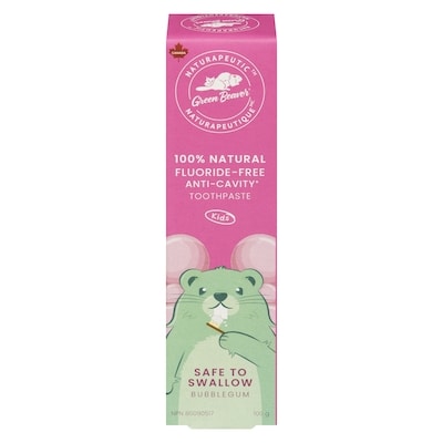 Green Beaver Toothpaste Kids Bubblegum 100 g, $9.99/100g