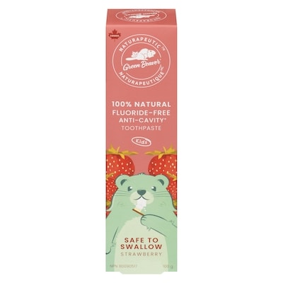 Green Beaver Toothpaste Kids, Strawberry 100 g, $9.99/100g