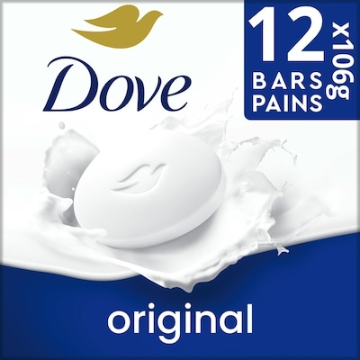 Dove Barre de beauté pour une peau hydratée, Original 1274 g, 1,64 $/100g