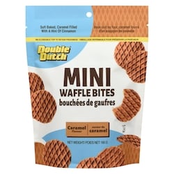 Cookies, Mini Waffle Bites, Caramel Flavour