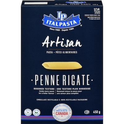 Italpasta Artisan Pasta, Penne Rigate 450 g, $0.55/100g