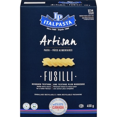 Italpasta Artisan Pasta, Fusilli 450 g, $0.55/100g