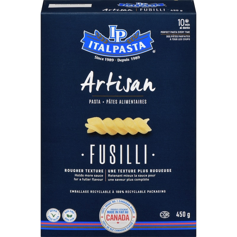 Artisan Pasta, Fusilli