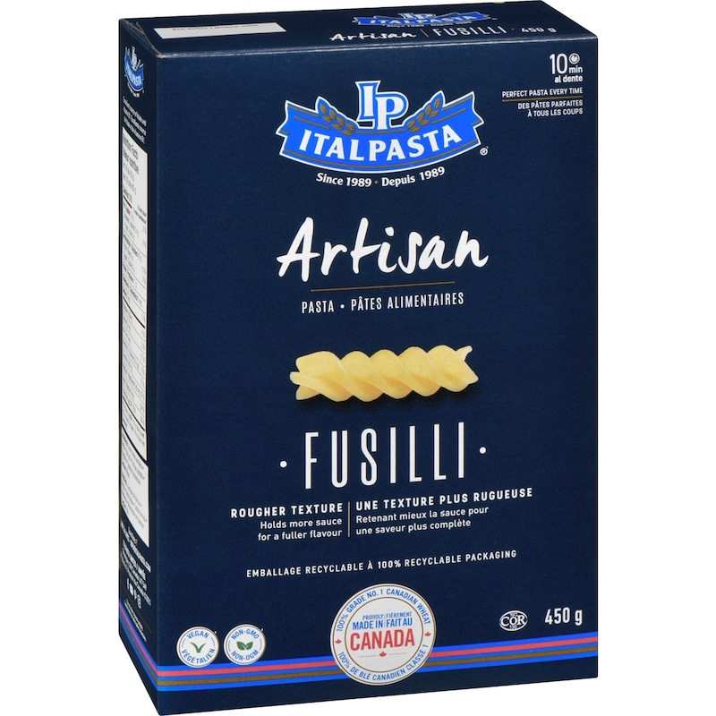 Artisan Pasta, Fusilli