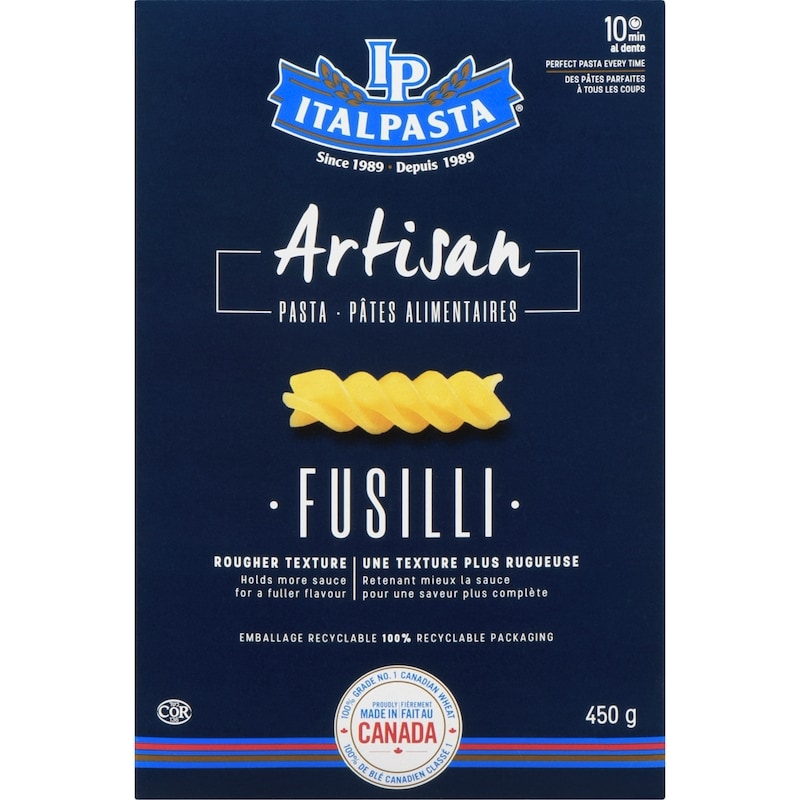 Artisan Pasta, Fusilli