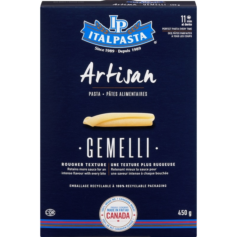 Artisan Pasta, Gemelli