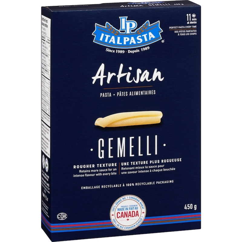 Artisan Pasta, Gemelli