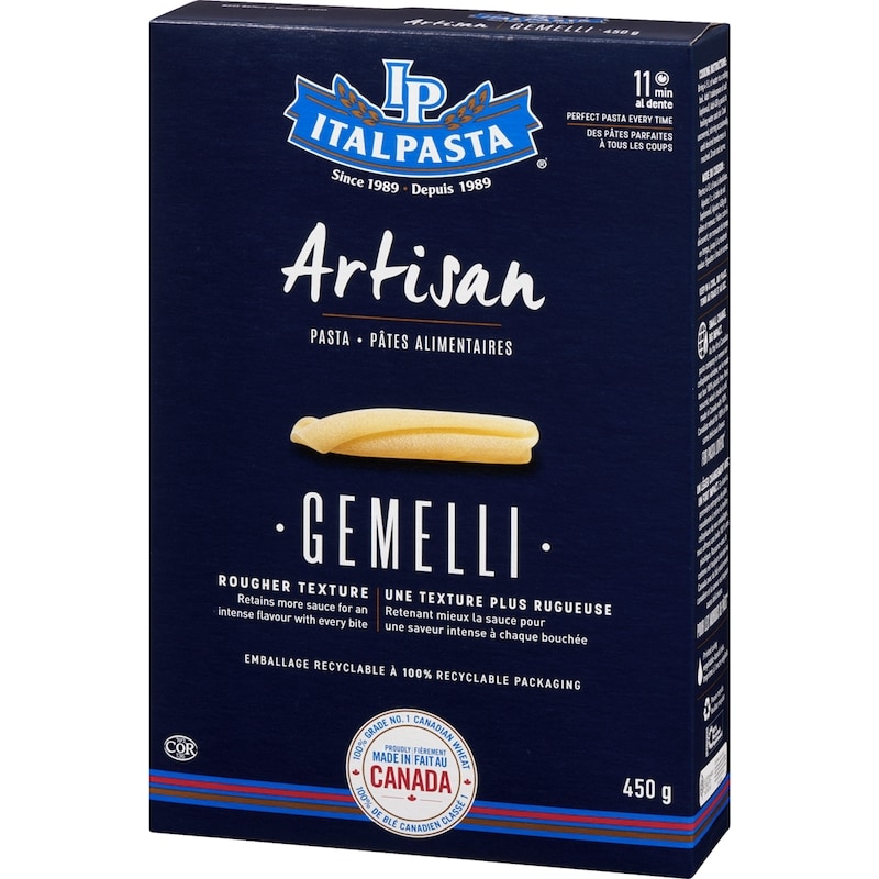 Artisan Pasta, Gemelli