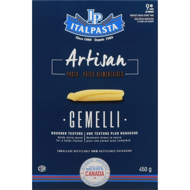 Artisan Pasta, Gemelli