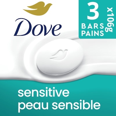 Dove Pain de Beauté pour une peau plus douce, hypoallergénique 318 g, 2,50 $/100g