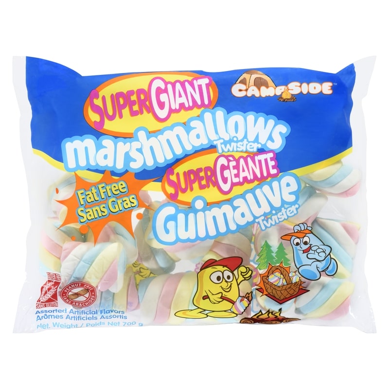 Campside Giant Twist marshmallow - 700 g | Wholesale Club