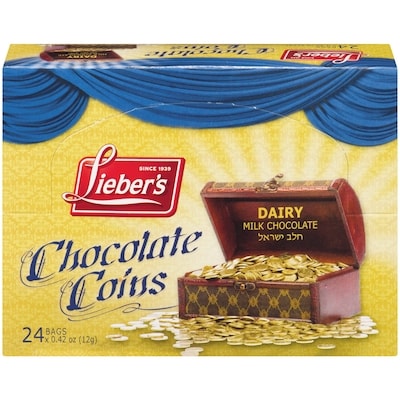 Liebers Chocolate Coins 18 g, $4.94/100g