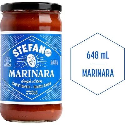 Stefano Faita Sauce pour pâtes marinara  648 ml, 1,31 $/100ml