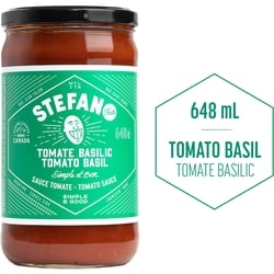 Stefano Faita Tomato Basil Pasta Sauce 648 ml, $0.85/100ml