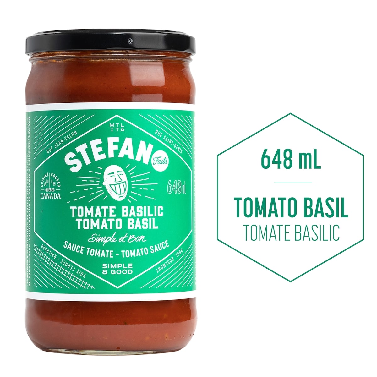 Stefano Faita Tomato Basil Pasta Sauce