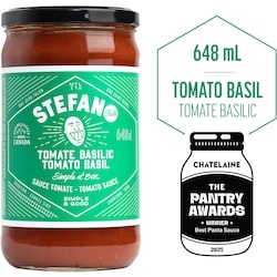 Stefano Faita Sauce pour pâtes tomate basilic 648 ml, 1,00 $/100ml