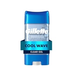 Gillette Antiperspirant Deodorant for Men, Clear Gel, Cool Wave