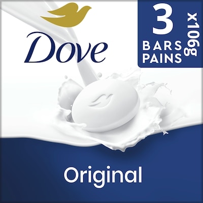 Dove Barre de beauté pour une peau hydratée, Original 318 g, 2,50 $/100g