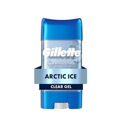 Antiperspirant Deodorant for Men, Clear Gel, Arctic Ice, 72 Hr. Sweat Protection