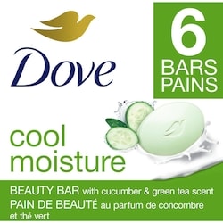 Dove Pain de Beauté soin cutané concombre et thé vert 637 g, 1,49 $/100g