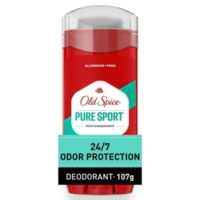 Old Spice Pure Sport High Endurance Deodorant For Men, Original Scent 107 g, $8.27/100g