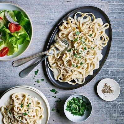 Sauce au fromage alfredo sans produits laitiers