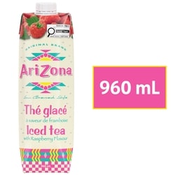 Arizona Thé glacé à la framboise 100 % naturel 960 ml, 0,23 $/100ml