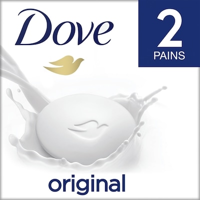 Dove Pain de Beauté pour la peau et hydratant Original 212 g, 2,59 $/100g