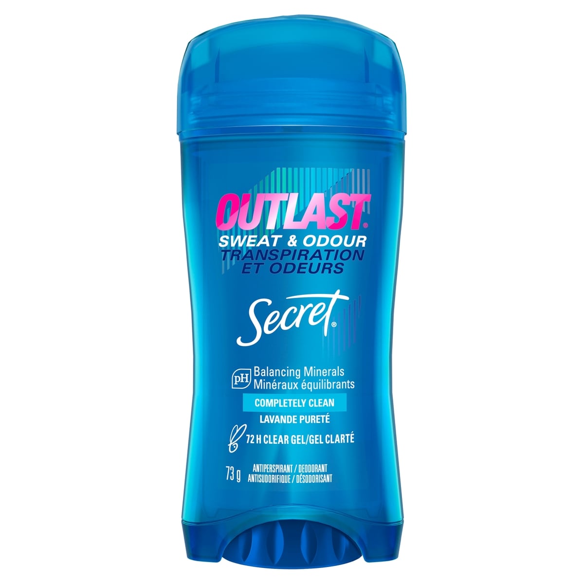 Secret Outlast Completely Clean 73 g, $14.74/100g