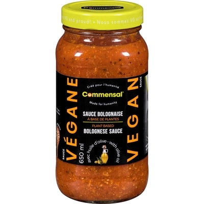 Commensal Sauce style bolognaise 650 ml, 0,92 $/100ml