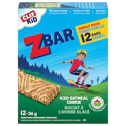 ZBAR Organic Energy Snack Bars, Iced Oatmeal Cookie