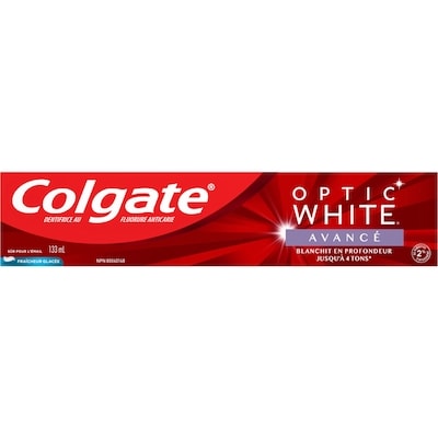 Colgate Optic White Advanced Icy Fresh Toothpaste 133 ml, $6.38/100ml