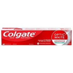 Colgate Optic white advanced au peroxyde d'hydrogène 133 ml, 4,89 $/100ml
