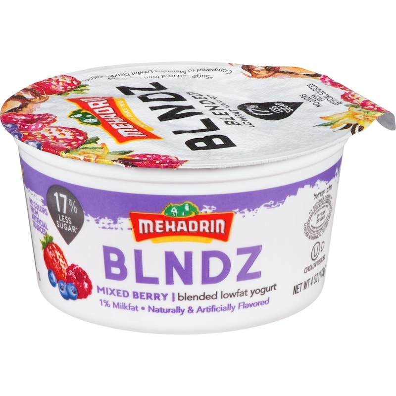 Blended Lowfat Yogurt Mixed Berry, 1% Milkfat