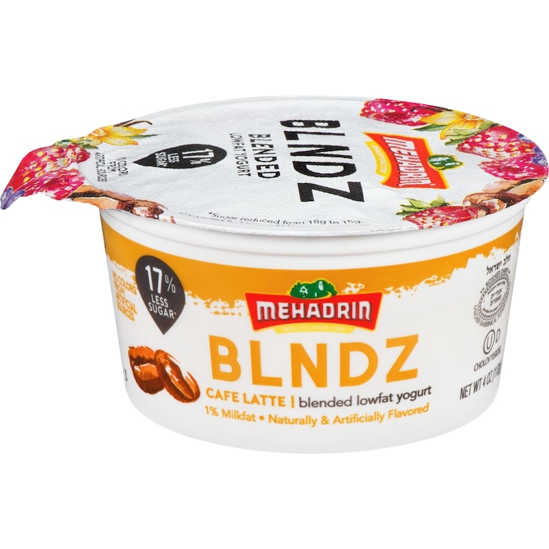 Blended Lowfat Yogurt Cafe Latte, 1% Milkfat