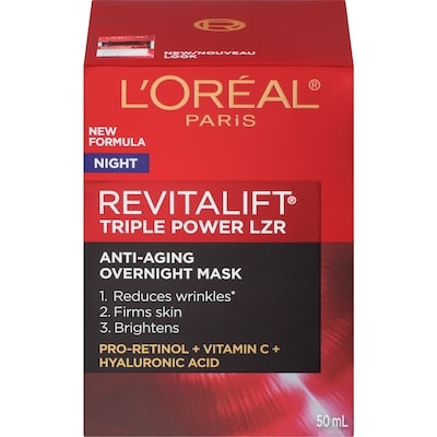 L'Oreal Paris Moisturizer Night Cream Vitamic C Hyaluronic Acid Cream 50 ml, $75.58/100ml