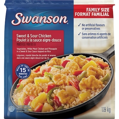 Swanson Skillet Chicken 1.19 kg, $1.05/100g