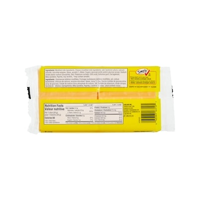 Cheddar Flavour Processed Cheese Slices
