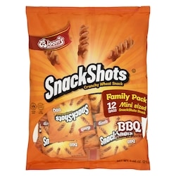 Kosher BBQ Mini Sized Flavored Snack, Family Pack 12 Bags