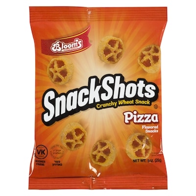 Blooms Pizza Flavored Snacks 28 g, $1.75/100g